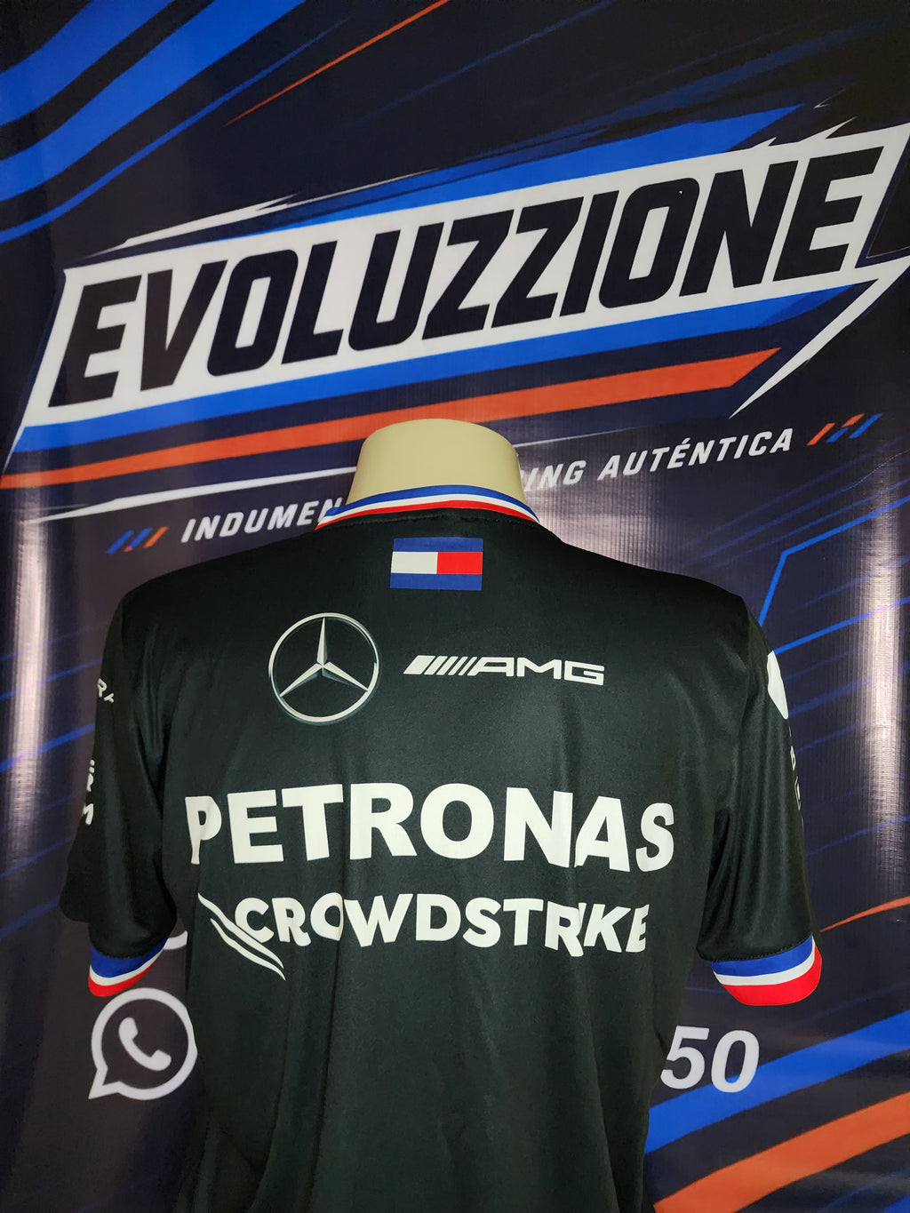 Remera Mercedes F1 Team 2024 (BLACK)