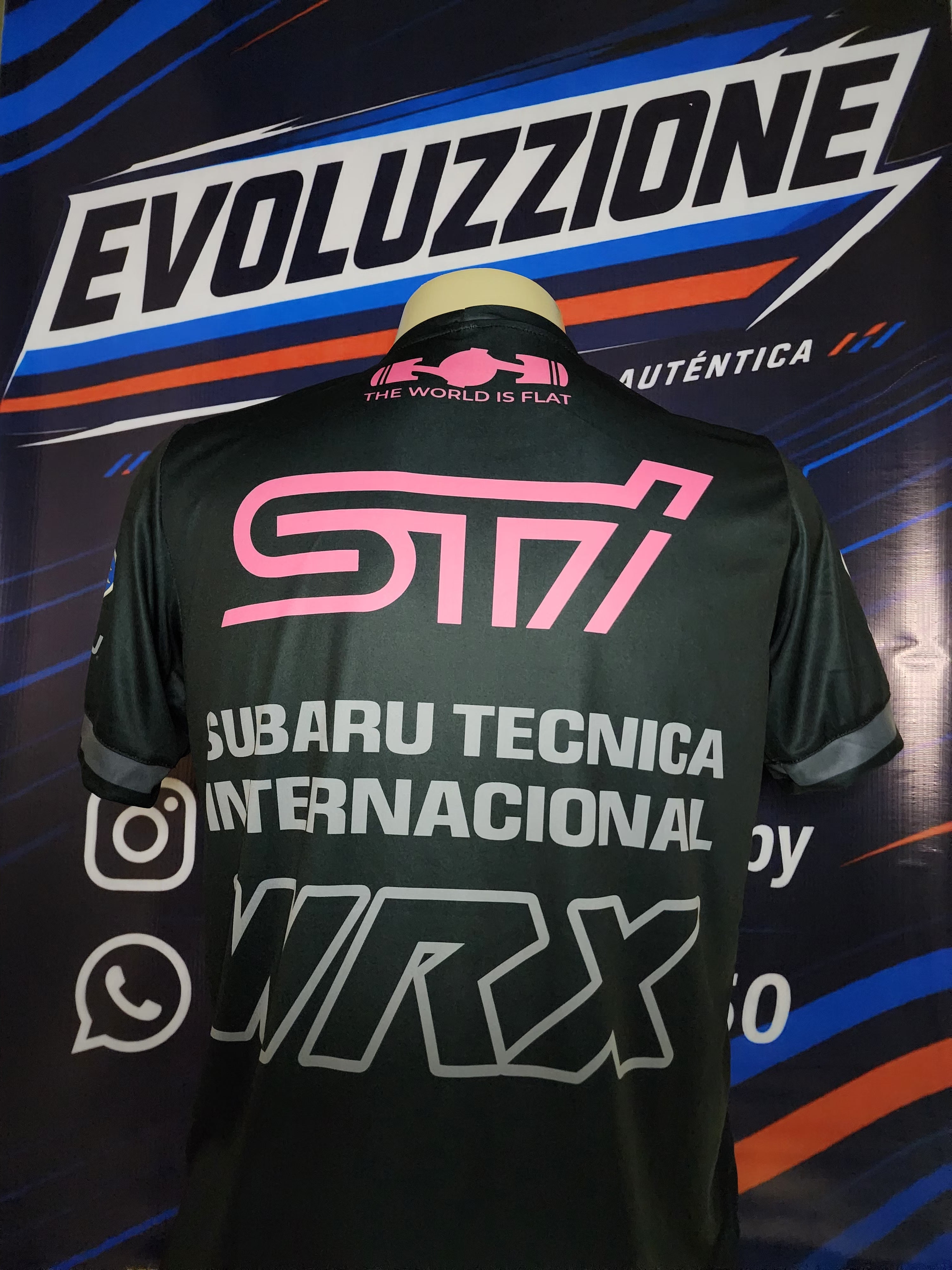 Remera Subaru STI WRX