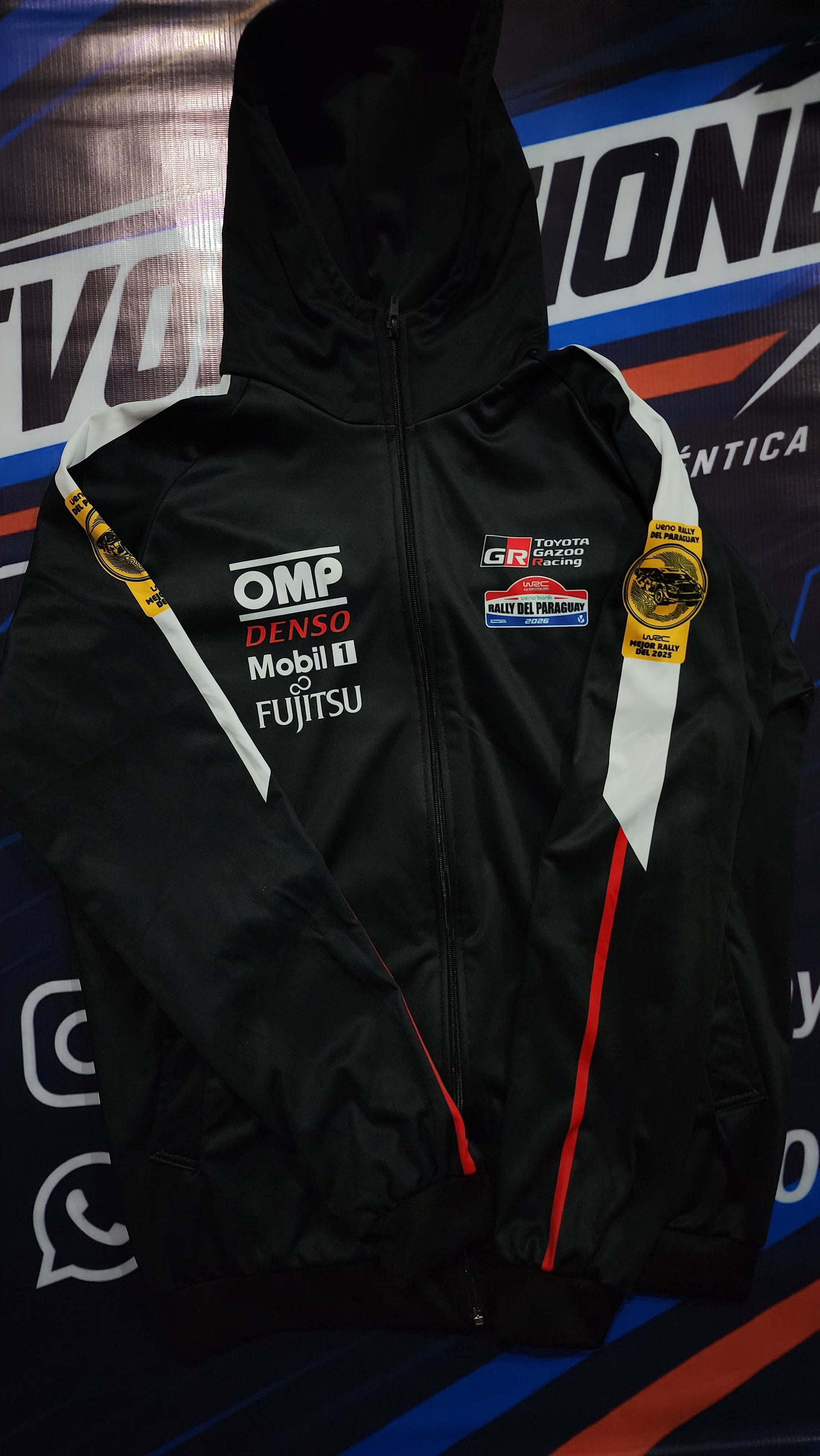 Campera Gazoo Racing WRC del Paraguay 2026