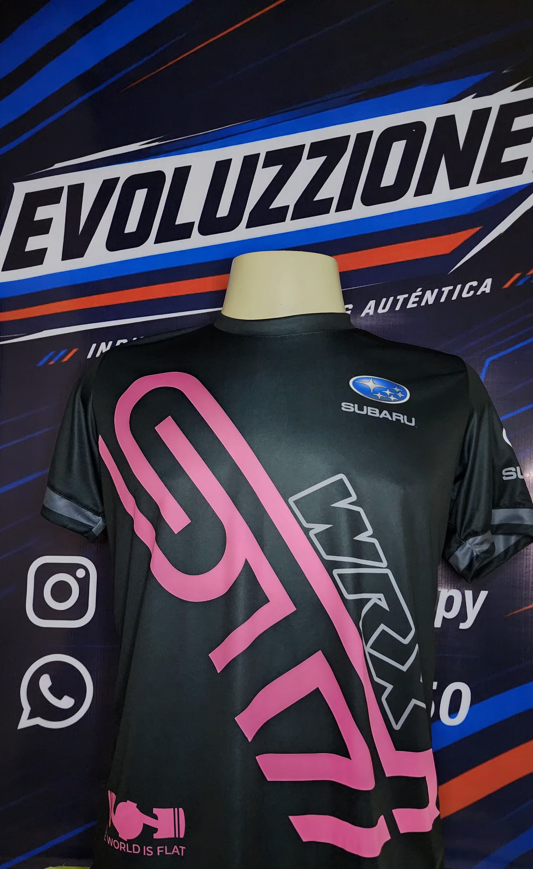 Remera Subaru STI WRX